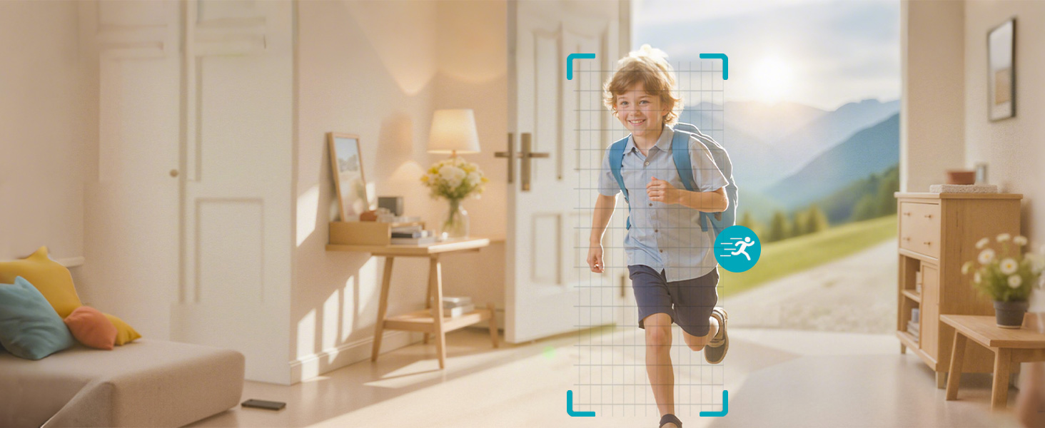 motion detection baby camera, cameras for home security 8mp