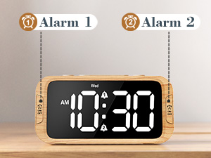 alarm clocks