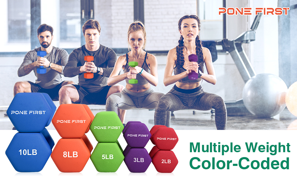 Multiple Weight Color-Coded