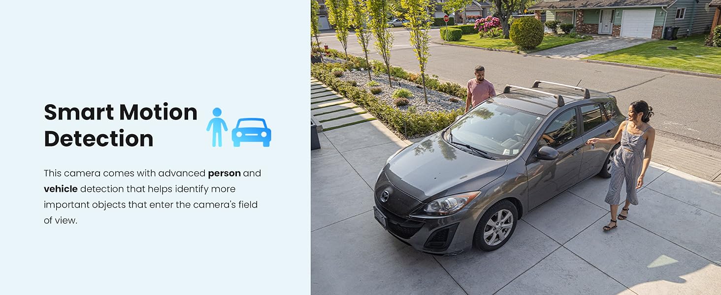 Person and vehicle detection helps identify important objects that enter the camera&amp;#39;s field of view