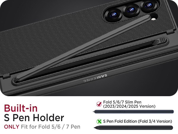 z fold 7 case pen