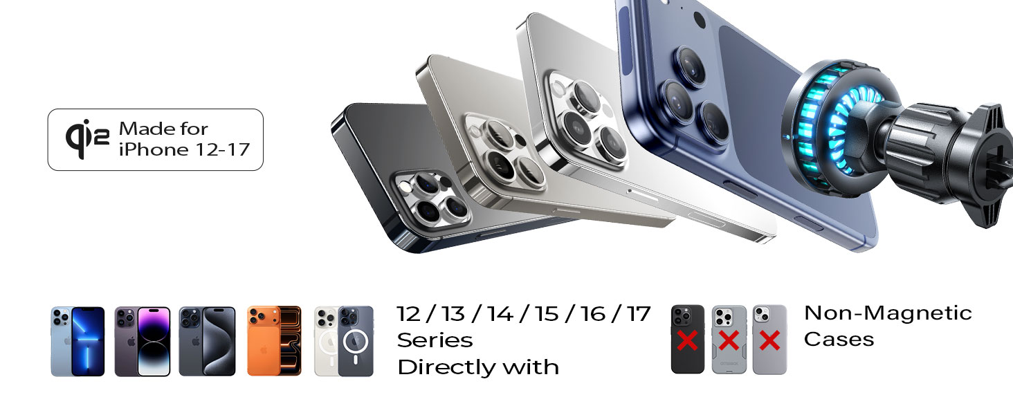 car mount charger for iphone 17 pro max