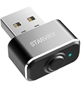 STARVIKY Metal Mini Mouse Jiggler with Button - Plug and Play, 3 Different Move Modes, Undetectab...