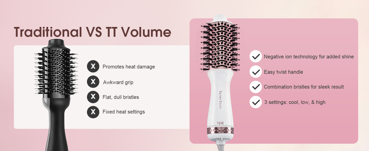travel hair brush dryer