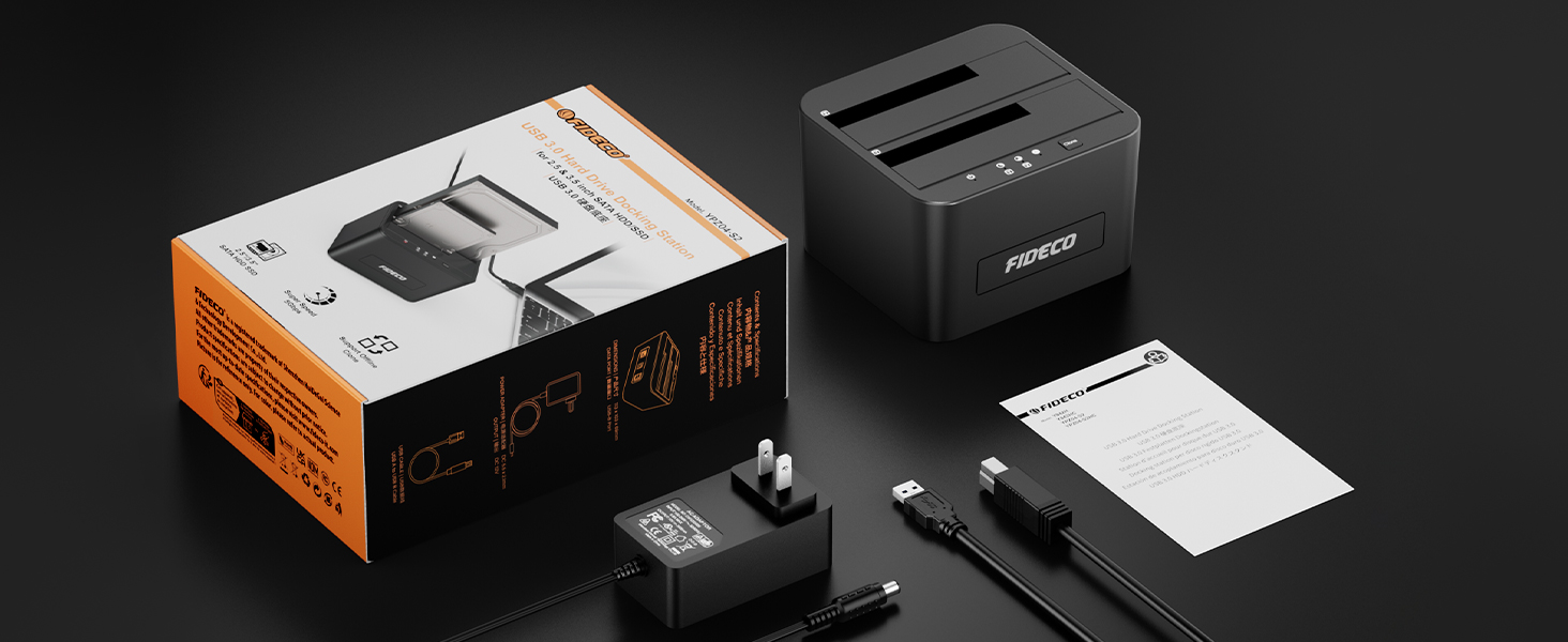 hard drive dock clone