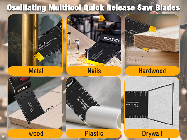 curved edge oscillating tool blade