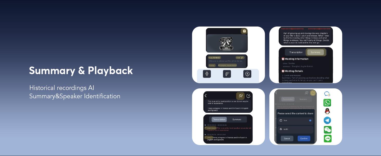 Summary &amp;amp; Playback