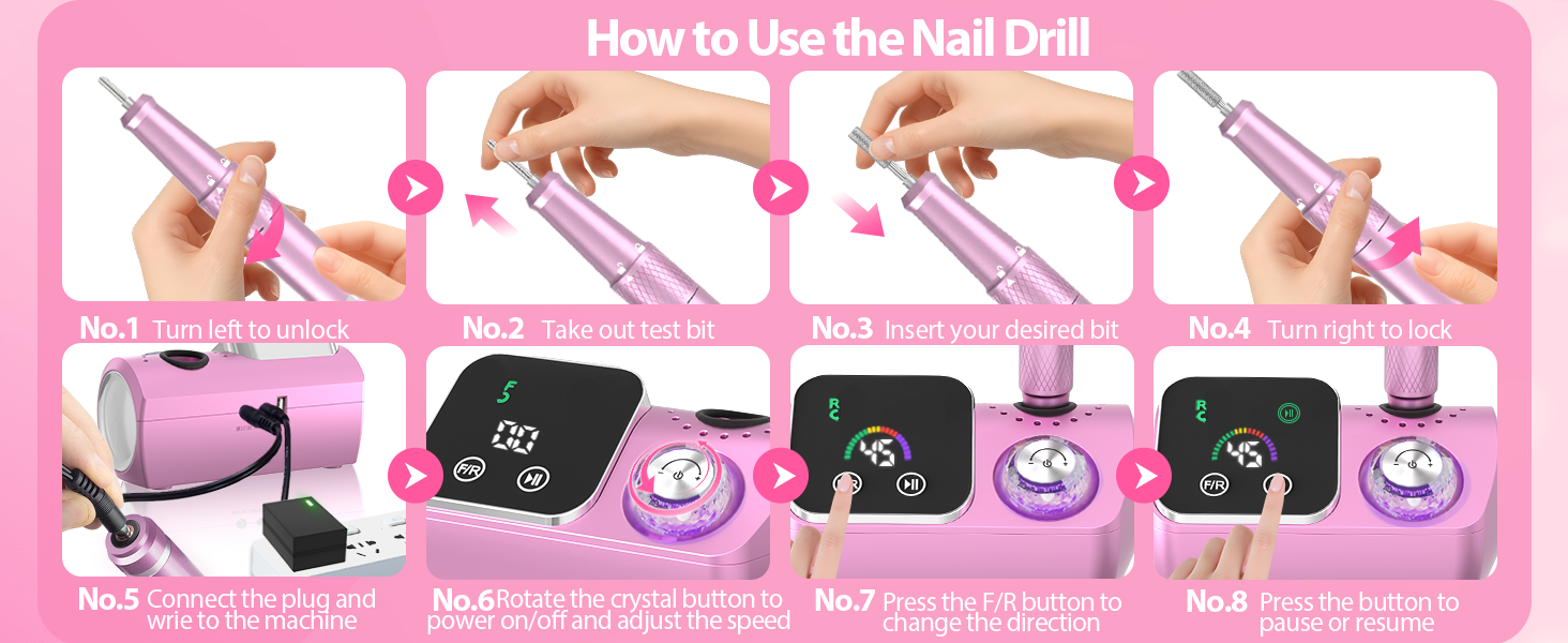 gaoy nail drill