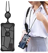 Lanyard Phone Bubble Tie 2, Universal Phone Lanyard Bumper Protective Case for iPhone 14 1...