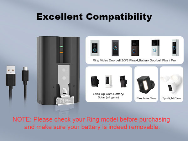 RING DOORBELL BATTERY
