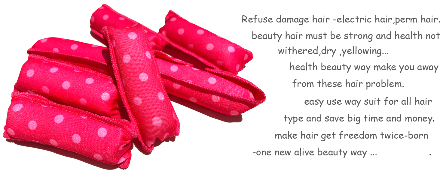 heatless hair curlers