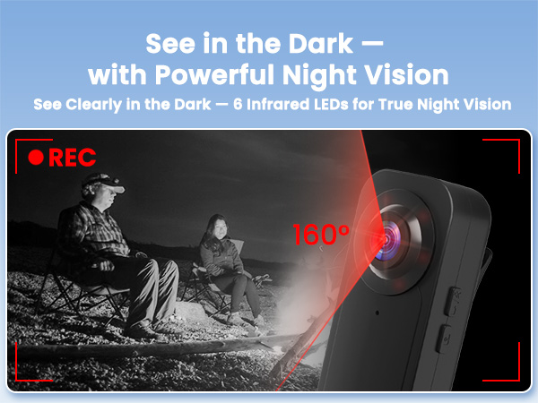 Night Vision Body Camera