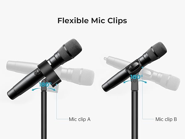 flexible mic clip