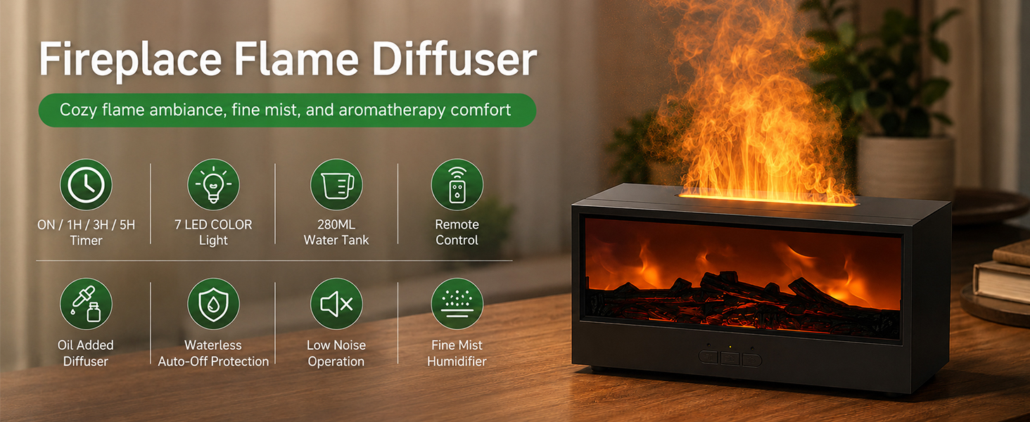 flame air diffuser