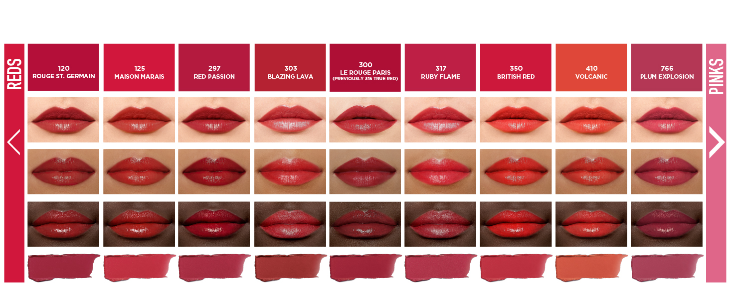 LOreal Paris Color Riche Satin Lipsticks