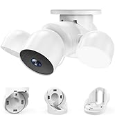 Eave Mount for Google Nest Cam with Floodlight Outdoor Camera - ABS Stability Protective Case Goo...