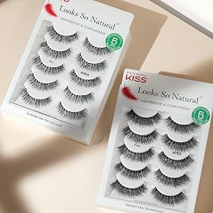 natural looking false eyelashes