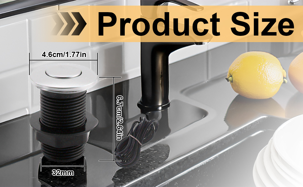 Sink Top Push Button-3