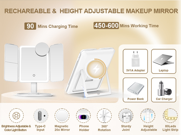 Makeup Mirror With Lights