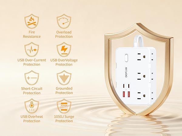power strip with usb ports