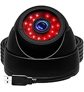 ELP 1megapixel Day Night Vision Indoor&amp;Outdoor CCTV USB Dome Housing Camera Vandal-Proof for Hous...