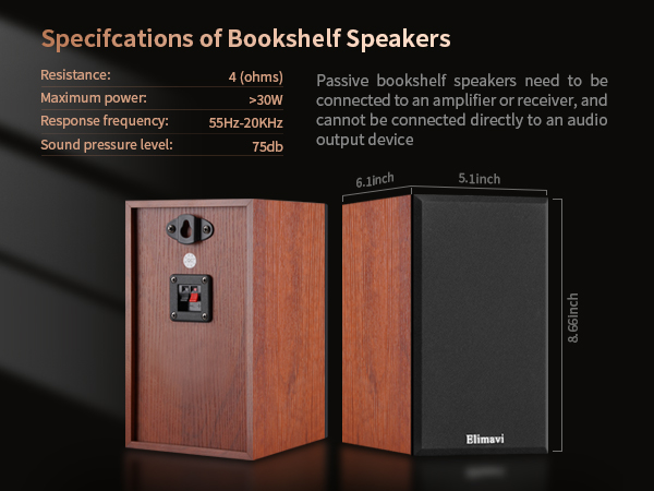 Introduction to the specifications and considerations for passive speakers
