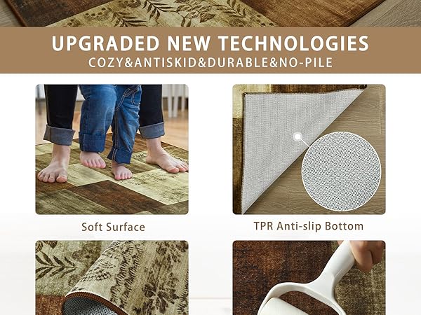 brown rug