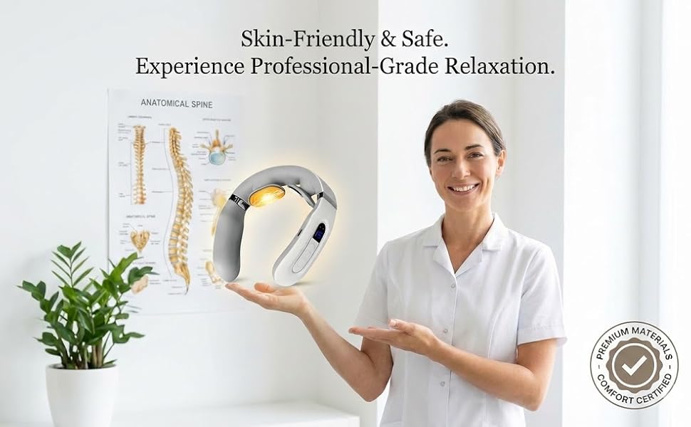 Skin-Friendly &amp;amp; Safe. Experience Professional-Grade Relaxation.