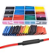 Nilight - 50005R Heat Shrink 2:1 Electric Insulation Tube Kit 45mm Flame Retardant Wrap Cable Sle...