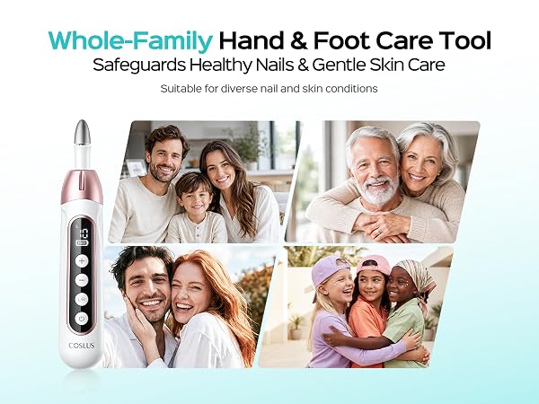 Whole-Family Hand &amp;amp; Foot Care Tool, Safeguards Healthy Nails &amp;amp; Gentle Skin Care