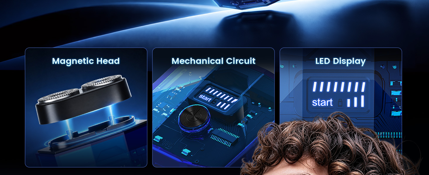 Magnetic Head,Mechanical Circult,LED Display