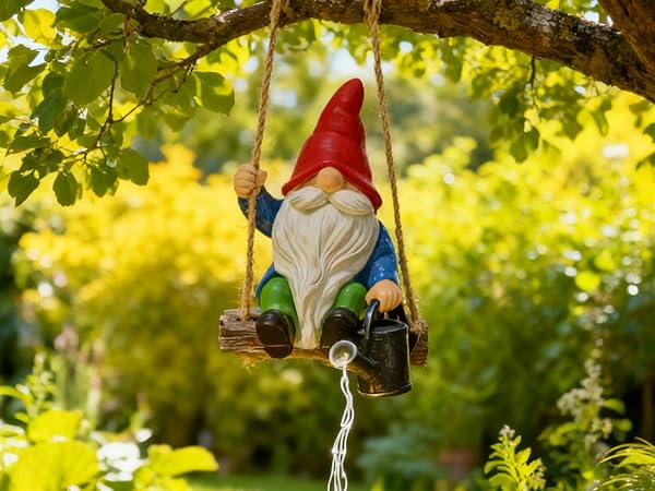 hanging gnome decoration for tree