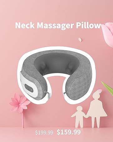 NECK MASSAGER PILLOW