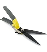 Byhagern Upgraded Grass Shears, Hand Grass Clippers, Grass Trimming Shears for Garden, Lawn Edges