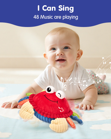 baby crab crawling toys