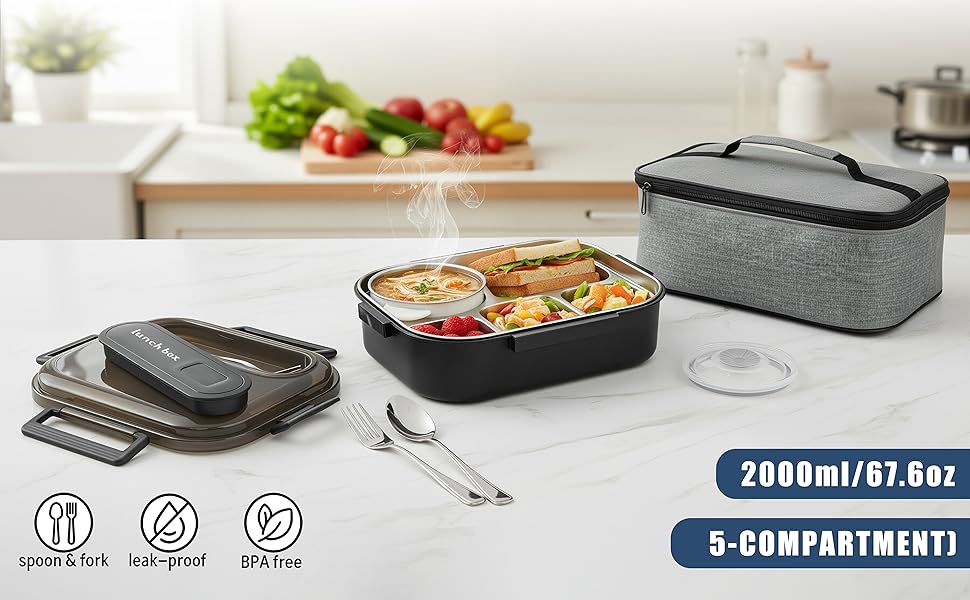 Lunch Container Black