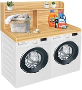 Royxen Washer and Dryer Countertop with Shelf 19.5