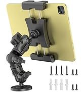 OHLPRO Heavy Duty Truck Tablet Mount - Drill Base iPad Dashboard Holder, 360° Rotating 2-Stage Ad...