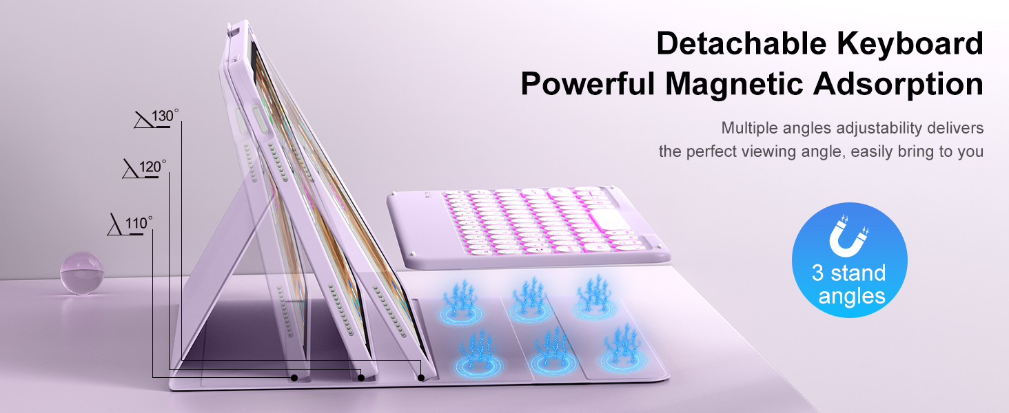 for iPad 10th Generation Case with Keyboard 10.9 Inch