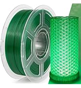 IEMAI Clear PLA Filament 1.75mm, High-Speed 3D Printer Filament at 30-600mm/s, Green Transparent ...