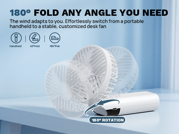 Handheld Fan Rechargeable