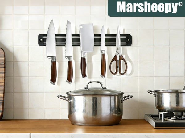 magnetic knife holder for wall