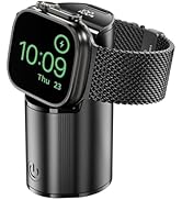 2000mAh Portable for Apple Watch Charger, Magnetic Aluminum Alloy iWatch Charger Keychain Style T...