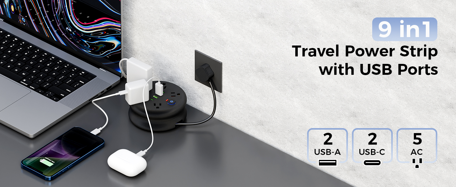 Power Strip Surge Protector