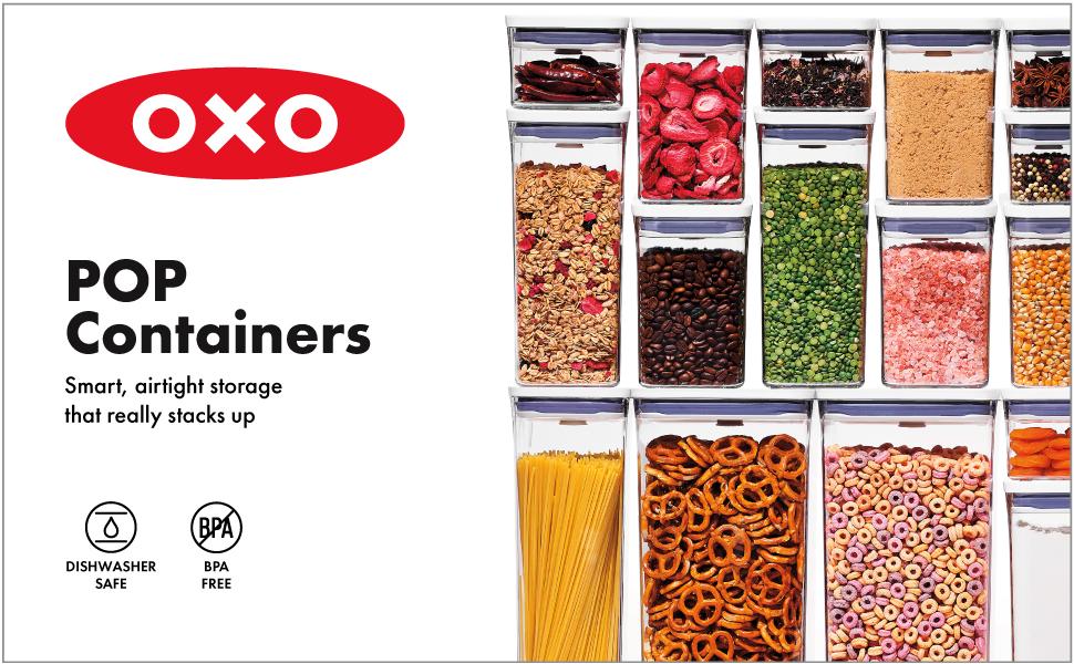 OXO Good Grips POP Container - Big Square Medium 4.4 Qt