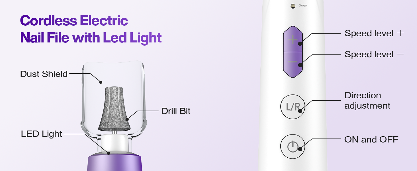 nail file bits nail file for gel nails electric nail file bits toenail file for thick toenails