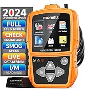 FOXWELL NT201 OBD2 Scanner Car Code Reader Check Engine Light Reader OBDII EOBD Car Computer Diag...