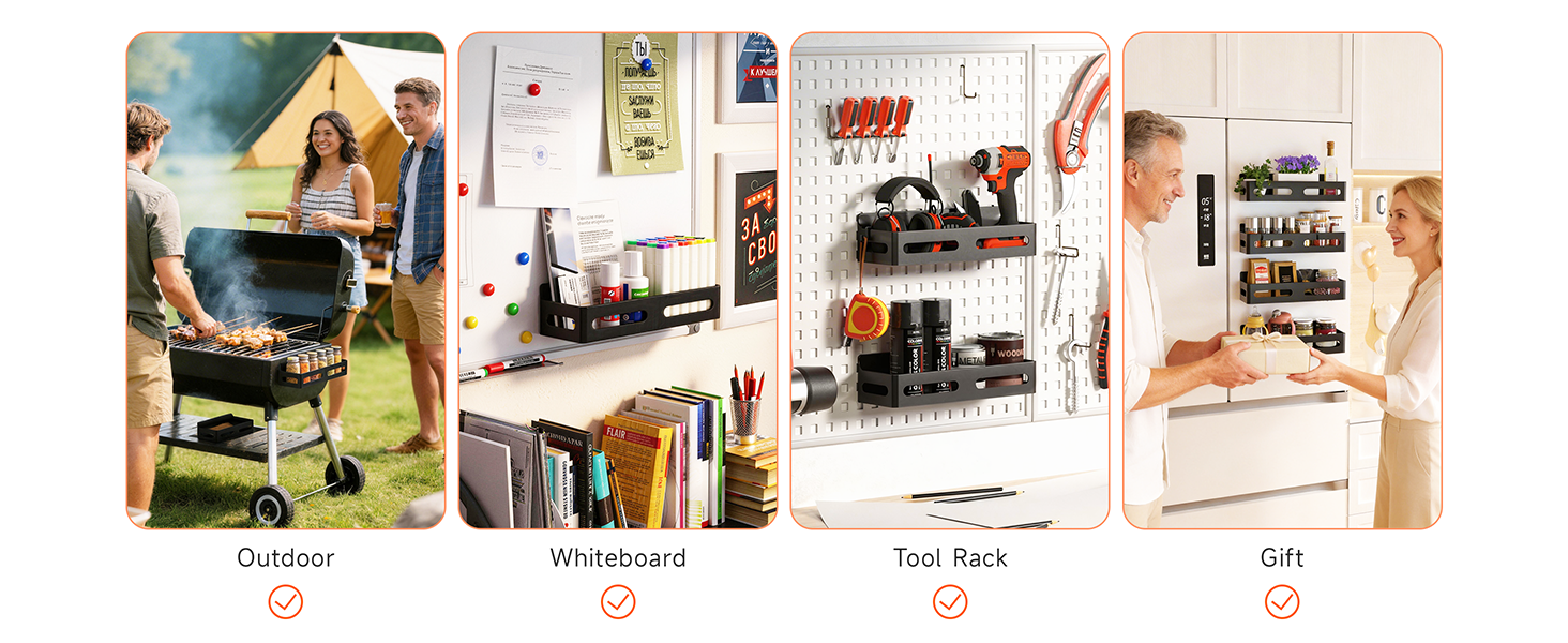 magnetic spice racks