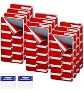 TZWXHDM Heavy Duty Double Sided Adhesive Pads, 12 Pack Double Sided Sticky Pads Super-Sticky Adhe...