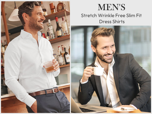 long sleeve dress shirt for men